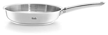 Fissler Steelux Pro/Stainless Steel Pan (Ø 24 cm) Frying Pan-uncoated, searing, Made in Germany - Induction on Sale